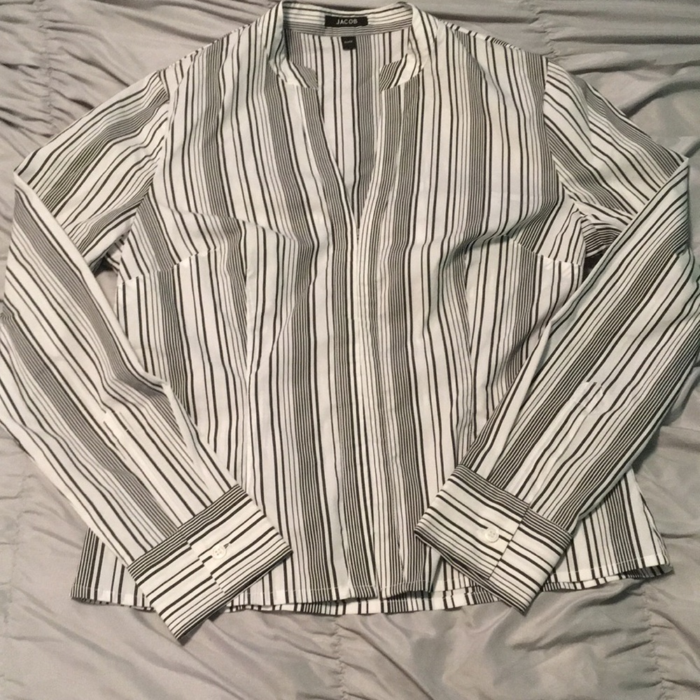 Jacob Striped Structured Shirt